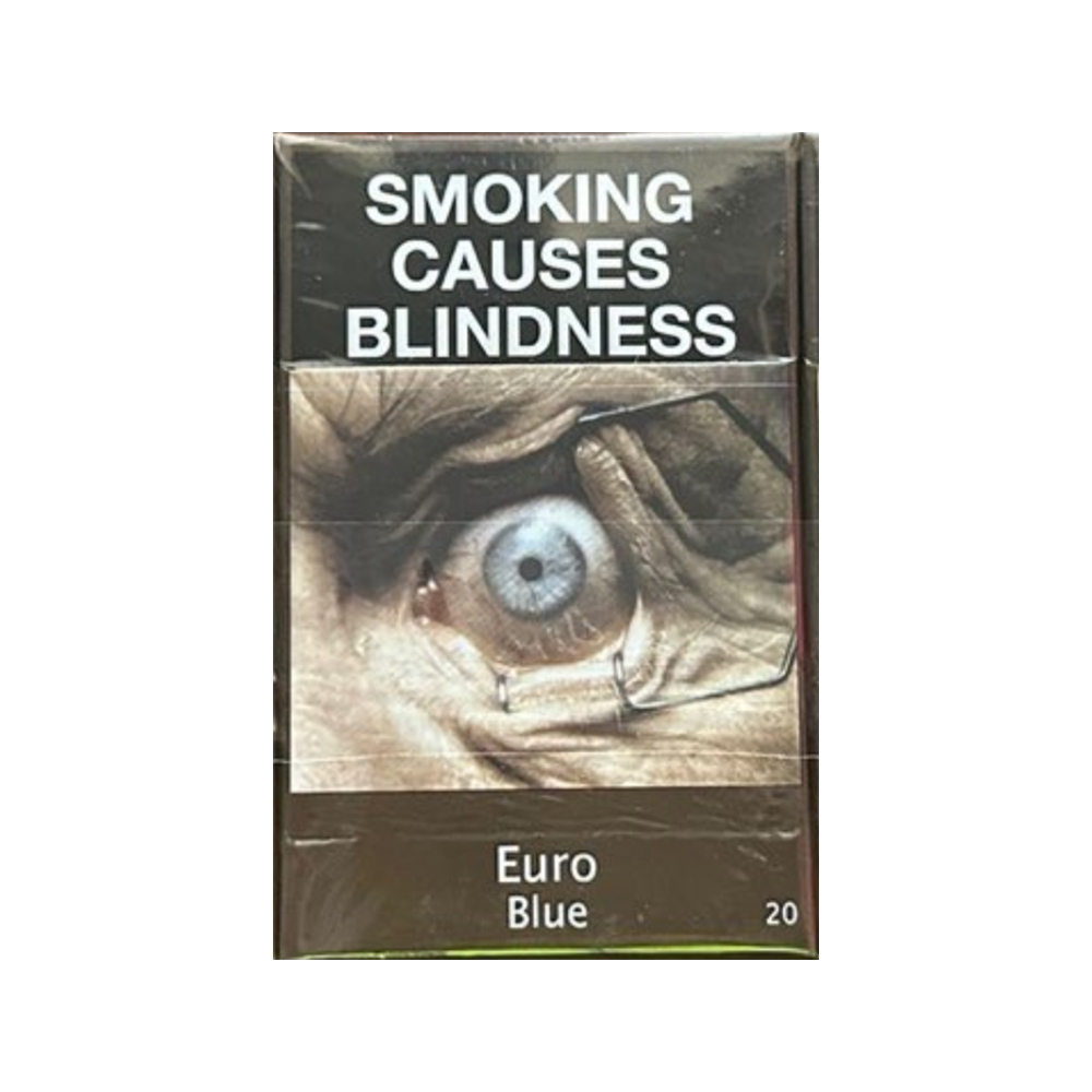 1E36FFA4-547A-9A68-2C66-F7145558A1FD Euro Blue Cigarettes - 20 Cigarettes per Pack - Image 1